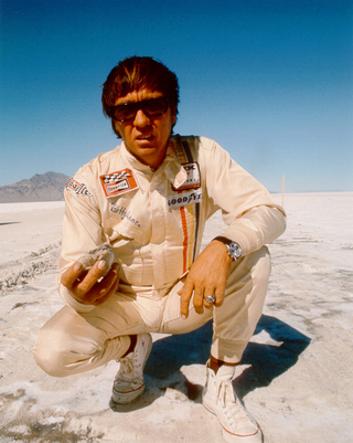 Illustration for article titled How a NASCAR driver set 28 speed records with a banned car and lots of beer